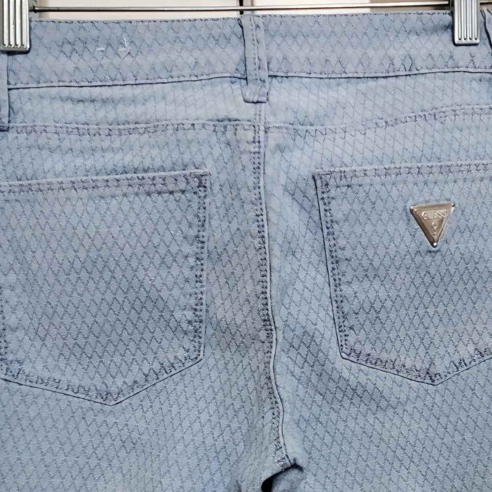 Light Blue Patterned Jeans - Picture 14 of 14